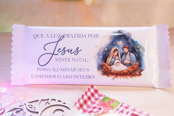 Barra de Chocolate 80g- Natal