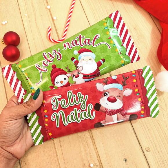 Barra de Chocolate 80g- Natal