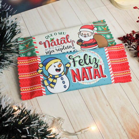 Barra de Chocolate 80g- Natal