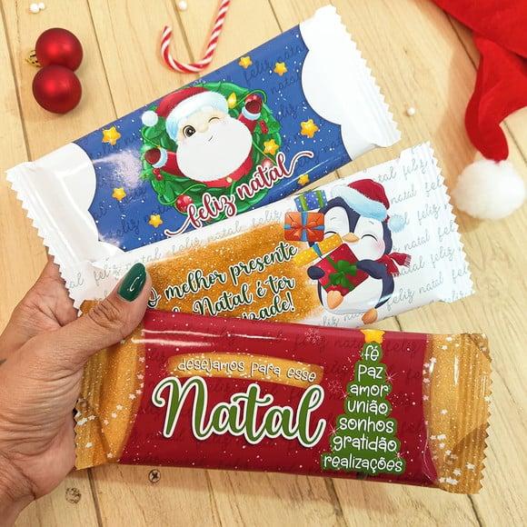 Barra de Chocolate 80g- Natal