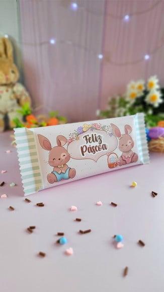 Barra de Chocolate 90 Gr - Páscoa