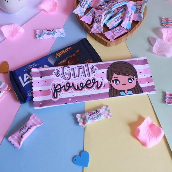 Barra de Chocolate 90 Gr - Dia da Mulher