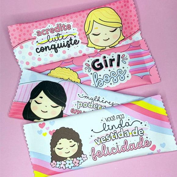 Barra de Chocolate 90g- Dia da Mulher