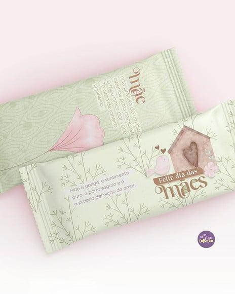 Barra de Chocolate 90g- Dia das Mães