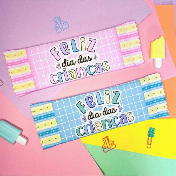 Barra de Chocolate 90g- Dia das Crianças