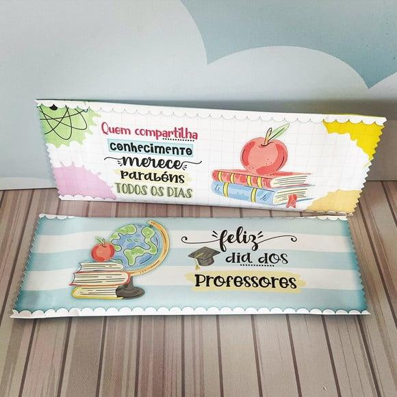 Barra de Chocolate 90g- Dia dos Professores