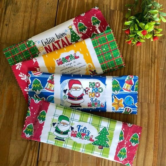 Barra de Chocolate 90g- Natal