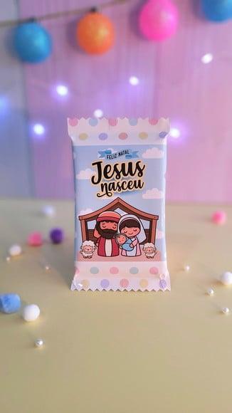 Barra de Chocolate 90g- Natal Cristão