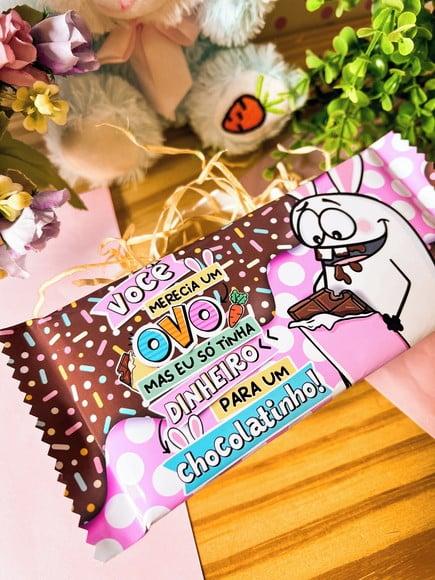 Barra de Chocolate 90g- Páscoa