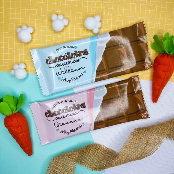 Barra de Chocolate 90g- Páscoa