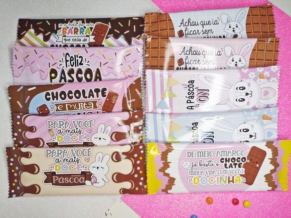 Barra de Chocolate 90g- Páscoa