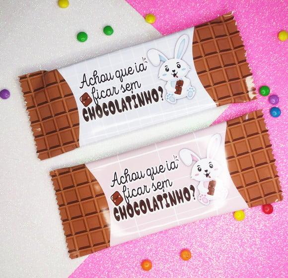 Barra de Chocolate 90g- Páscoa