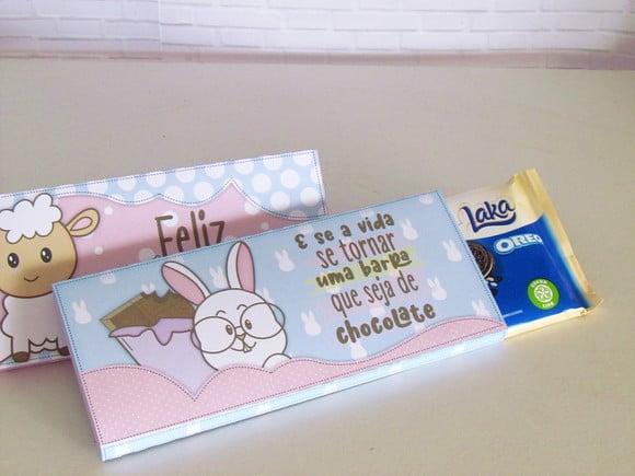Barra de Chocolate 90g- Páscoa