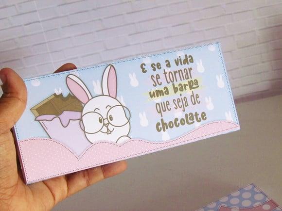 Barra de Chocolate 90g- Páscoa