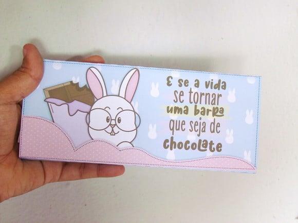 Barra de Chocolate 90g- Páscoa