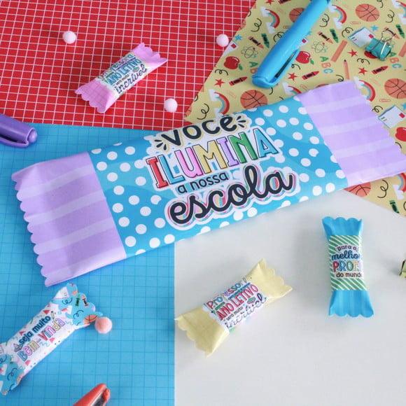 Barra de Chocolate 90g- Volta as Aulas