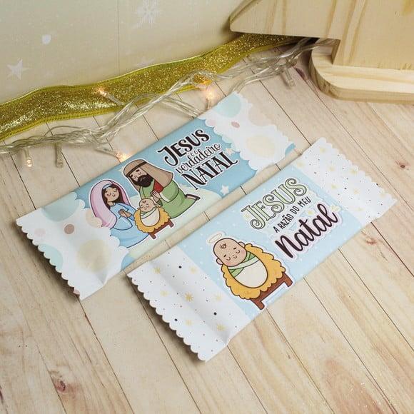 Barrinha de Chocolate 80g- Natal