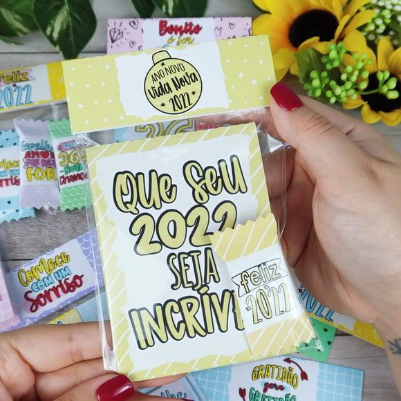 Bloquinho com Balinha- Ano Novo