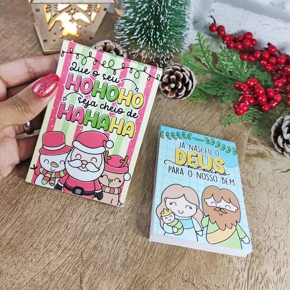 Bloquinho 10x7- Natal