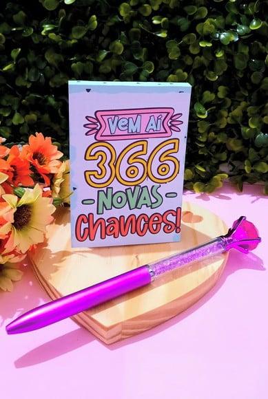 Bloquinho de Anotações com Caneta- Boas Festas