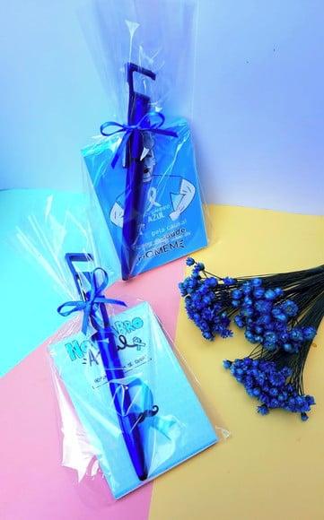 Bloquinho de Anotações com Caneta- Novembro Azul