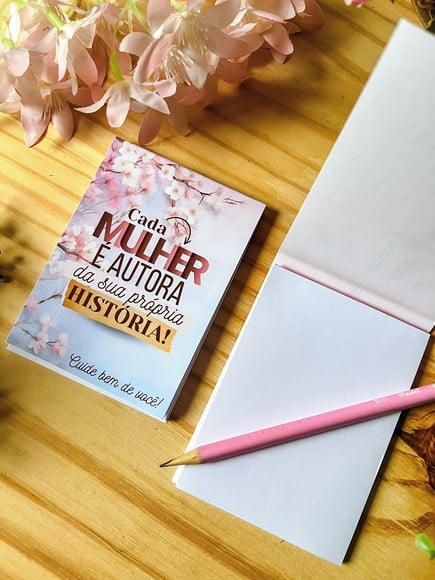 Bloquinho de Anotações- Dia da Mulher