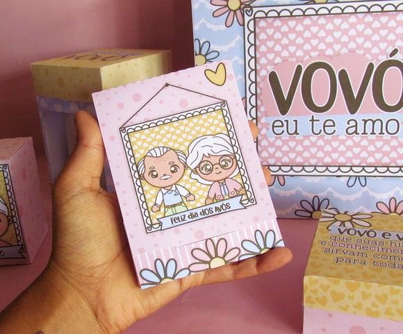 Bloquinho de Anotações- Dia dos Avós