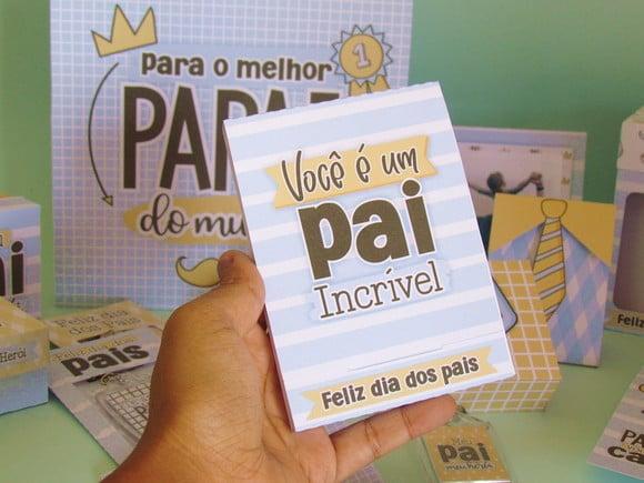 Bloquinho de Anotações- Dia dos Pais