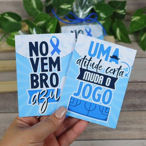 Bloquinho de Anotações- Novembro Azul
