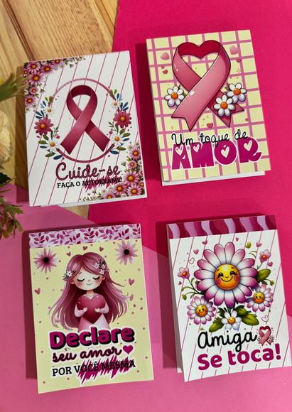 Bloquinho de Anotações- Outubro Rosa