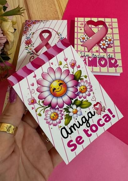 Bloquinho de Anotações- Outubro Rosa