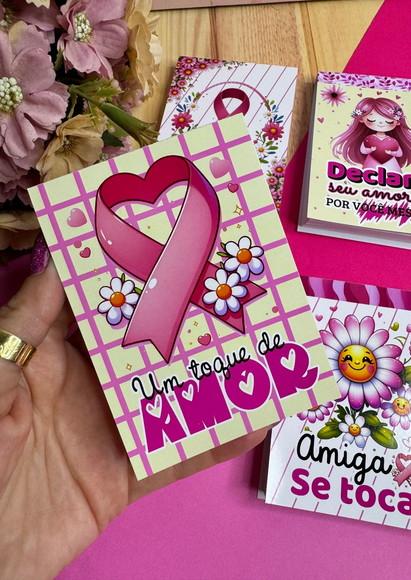 Bloquinho de Anotações- Outubro Rosa