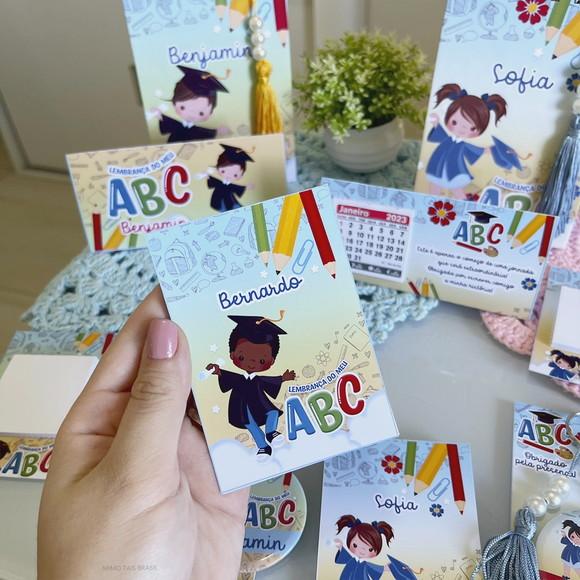 Bloquinho- Formatura Abc