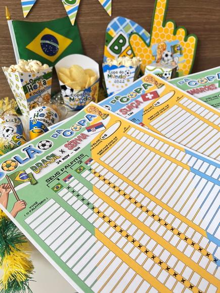 Bolão da Copa- 50 Unidades