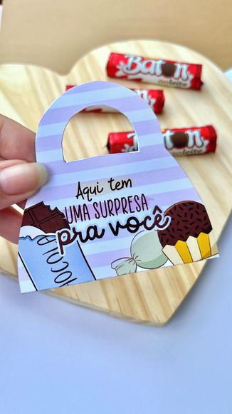 Bolsinha com 1 Batom- Páscoa