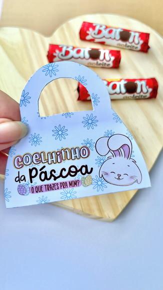 Bolsinha com 1 Batom- Páscoa