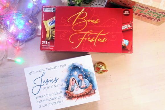 Caixa de Bombom- Boas Festas
