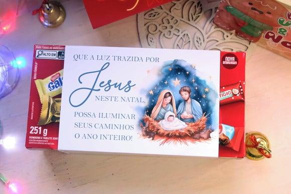 Caixa de Bombom- Boas Festas