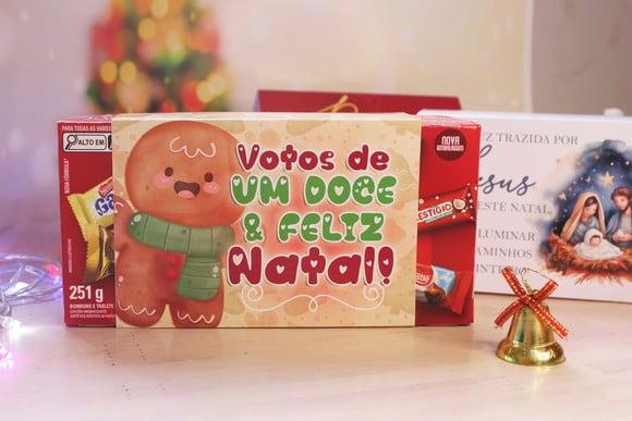 Caixa de Bombom- Boas Festas