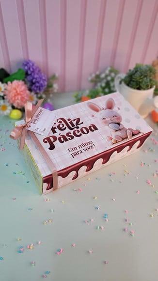 Caixa de Chocolate (com Chocolates)- Páscoa