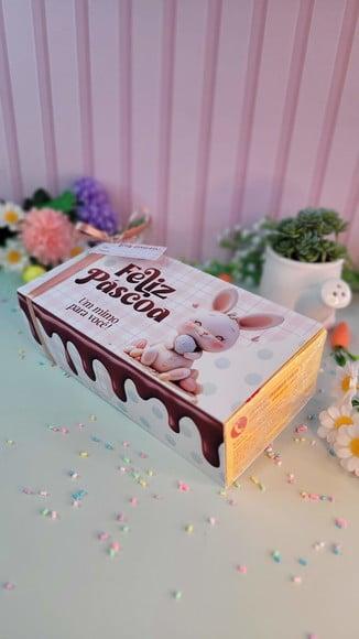 Caixa de Chocolate (com Chocolates)- Páscoa