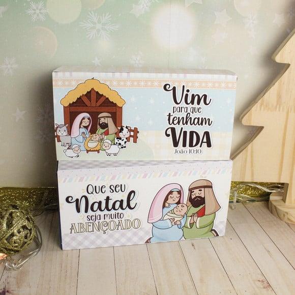 Caixa de Chocolates (com Chocolates)- Natal