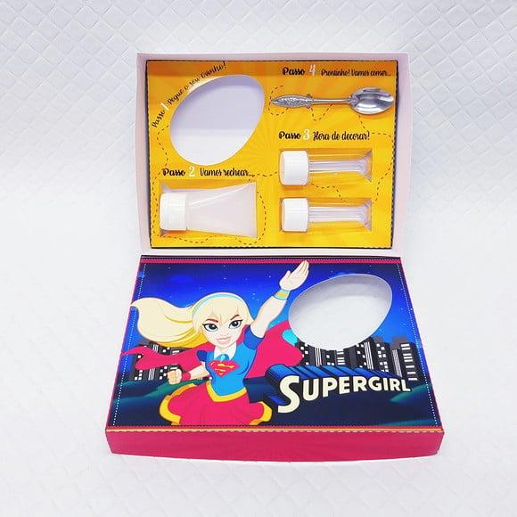 Caixa mini confeiteiro com acessórios- 150g- VÁRIOS TEMAS