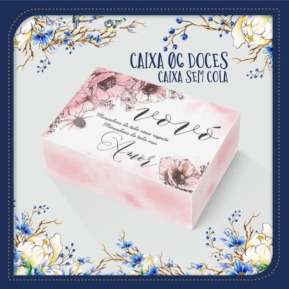 Caixa para 6 Doces- Dia dos Avós