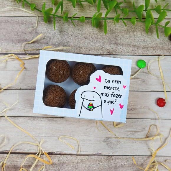Caixinha 6 Brigadeiros- Flork Páscoa