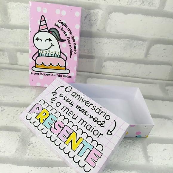 Caixinha Aniversário- FLORK