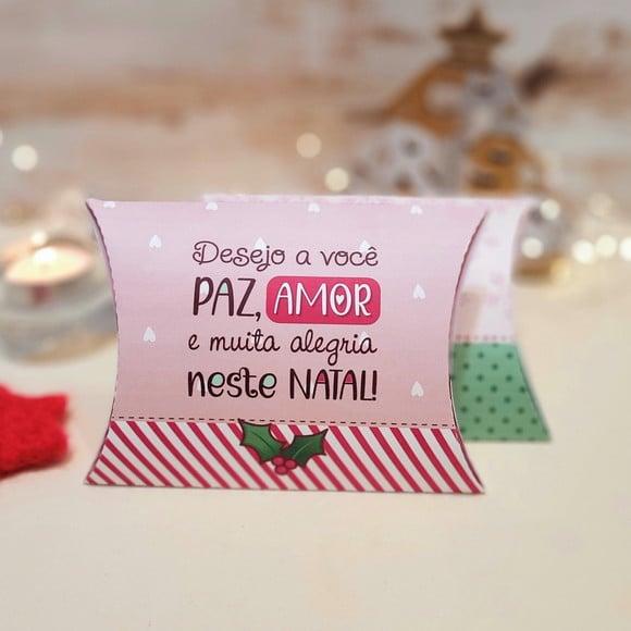 Caixinha com 1 Bombom- Natal