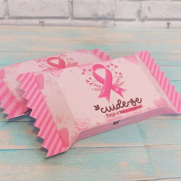 Caixinha Com 1 Kitkat- Outubro Rosa
