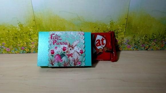 Caixinha com 1 KitKat- Páscoa
