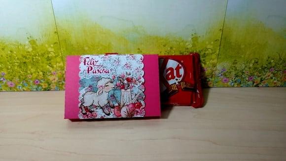 Caixinha com 1 KitKat- Páscoa